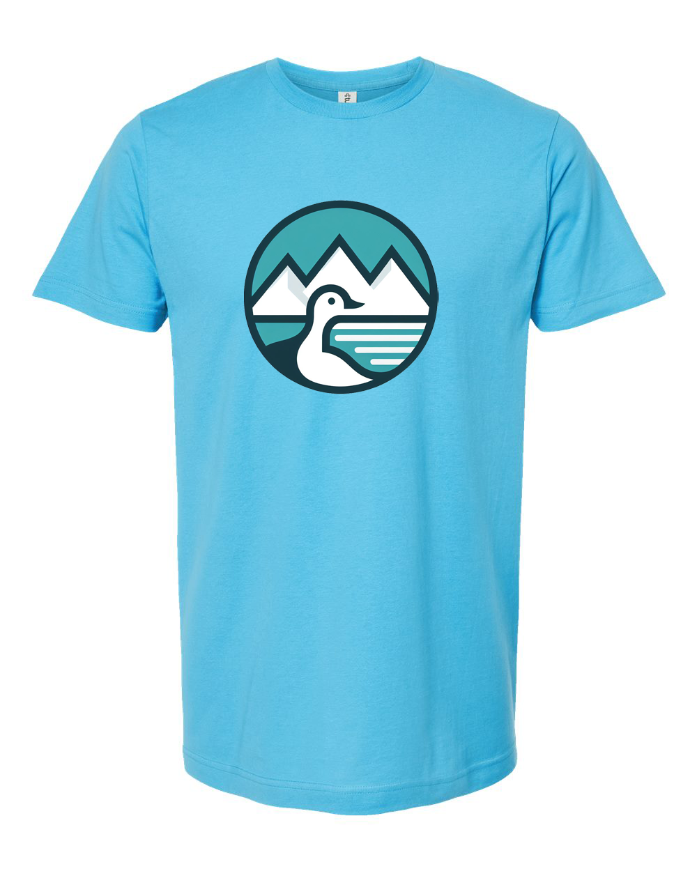 Scenic Duck Nature Graphic T-Shirt