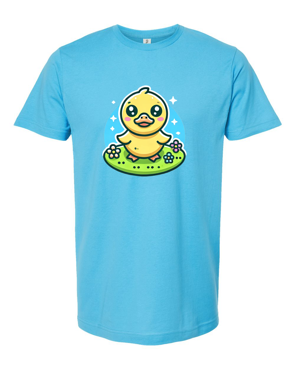 Cute Cartoon Duck Graphic T-Shirt