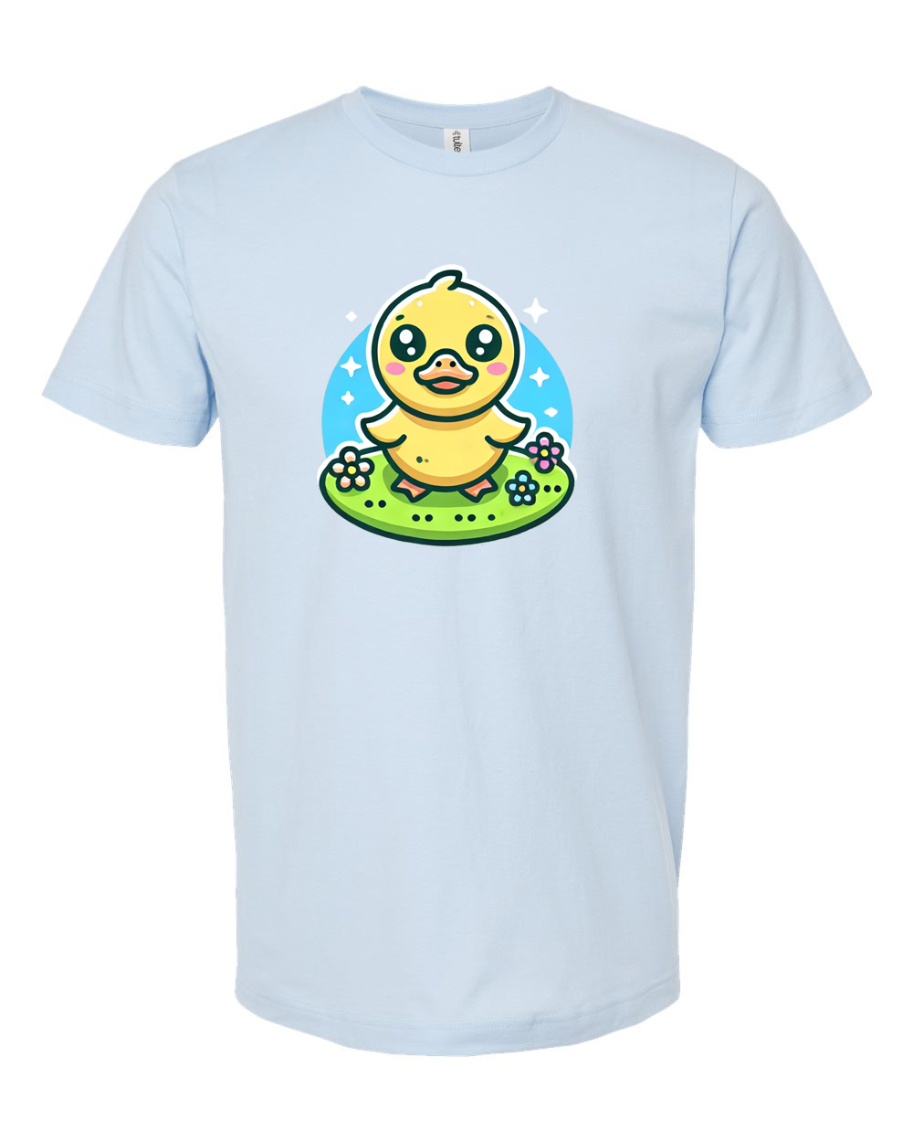 Cute Cartoon Duck Graphic T-Shirt