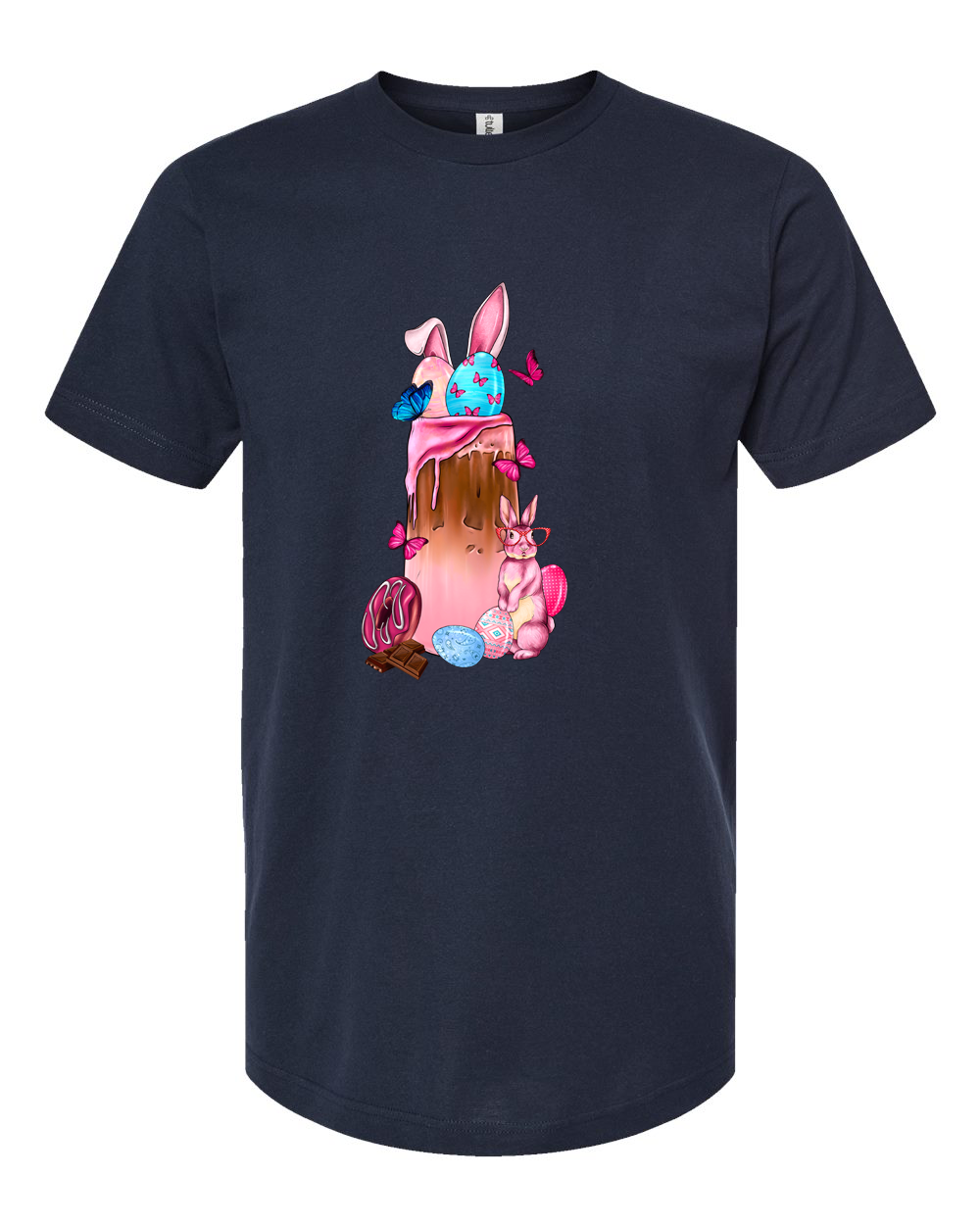 Floral Bunny Drink Spring Tee