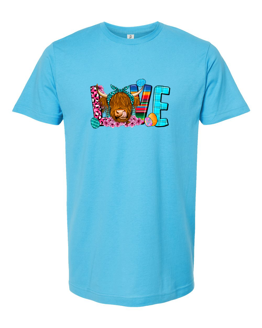 Love Cow Easter Spring Tee