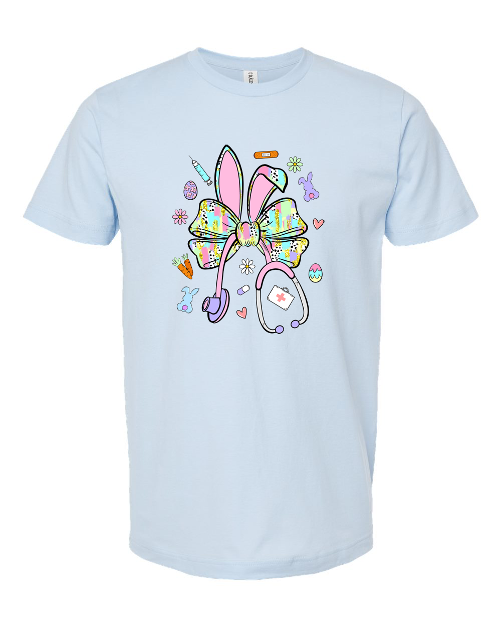Bunny Nurse Easter Graphic Tee
