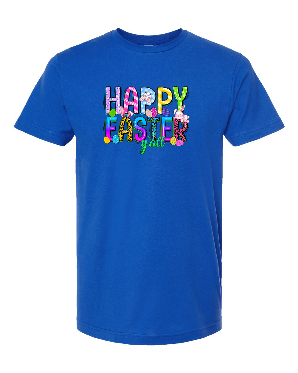 Happy Easter Y’all Rainbow Tee