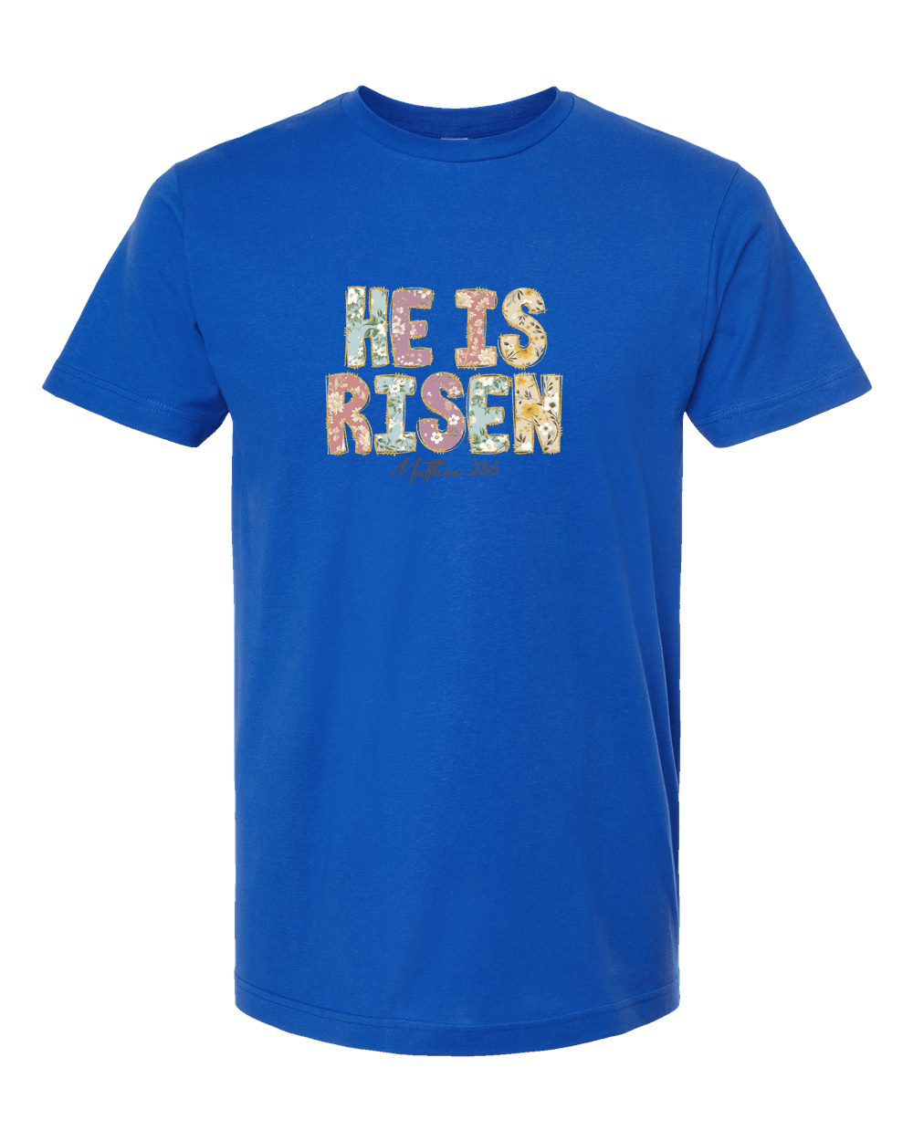 He Is Risen Distressed Faith Tee