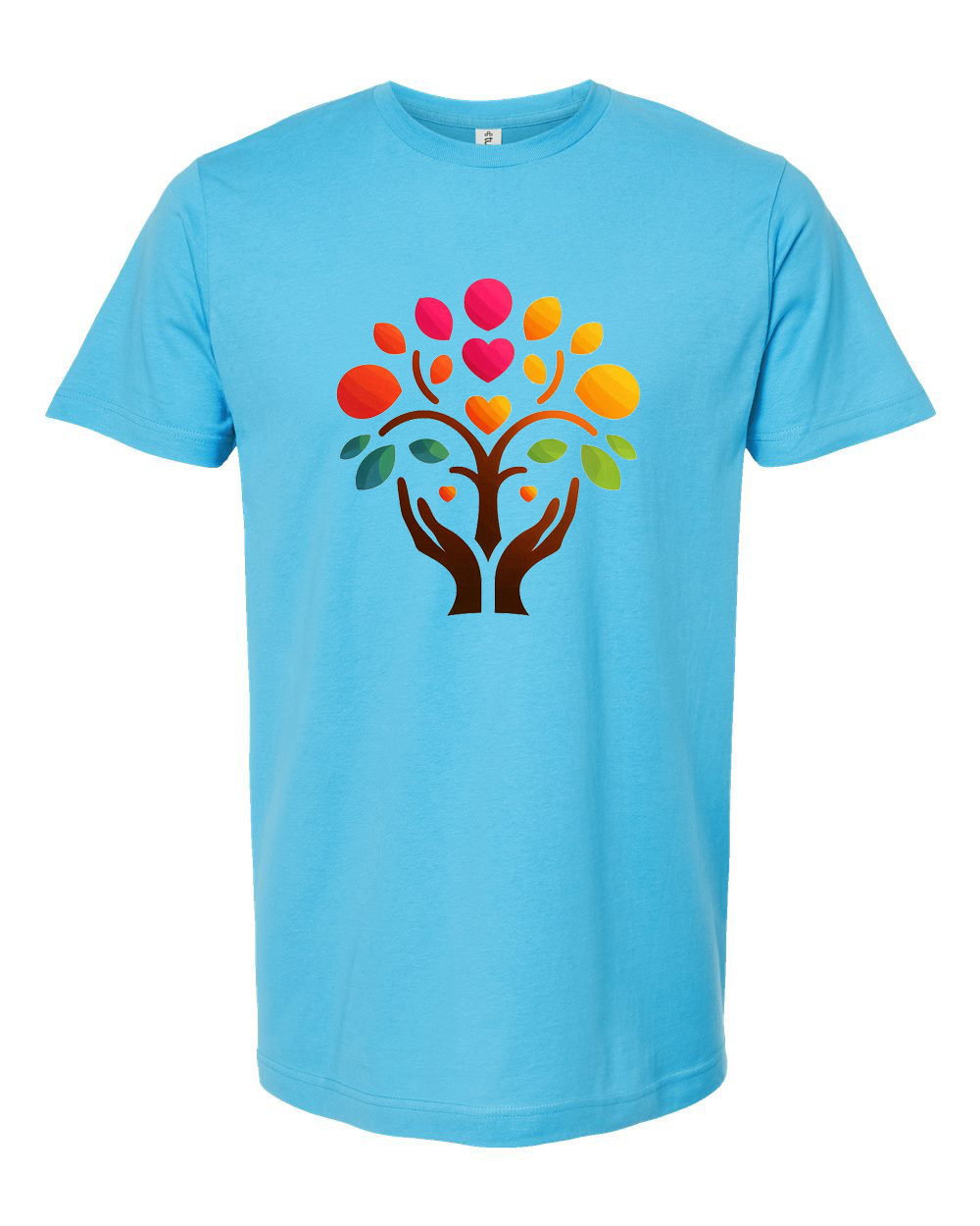 Family Tree Love Hands Graphic T-Shirt