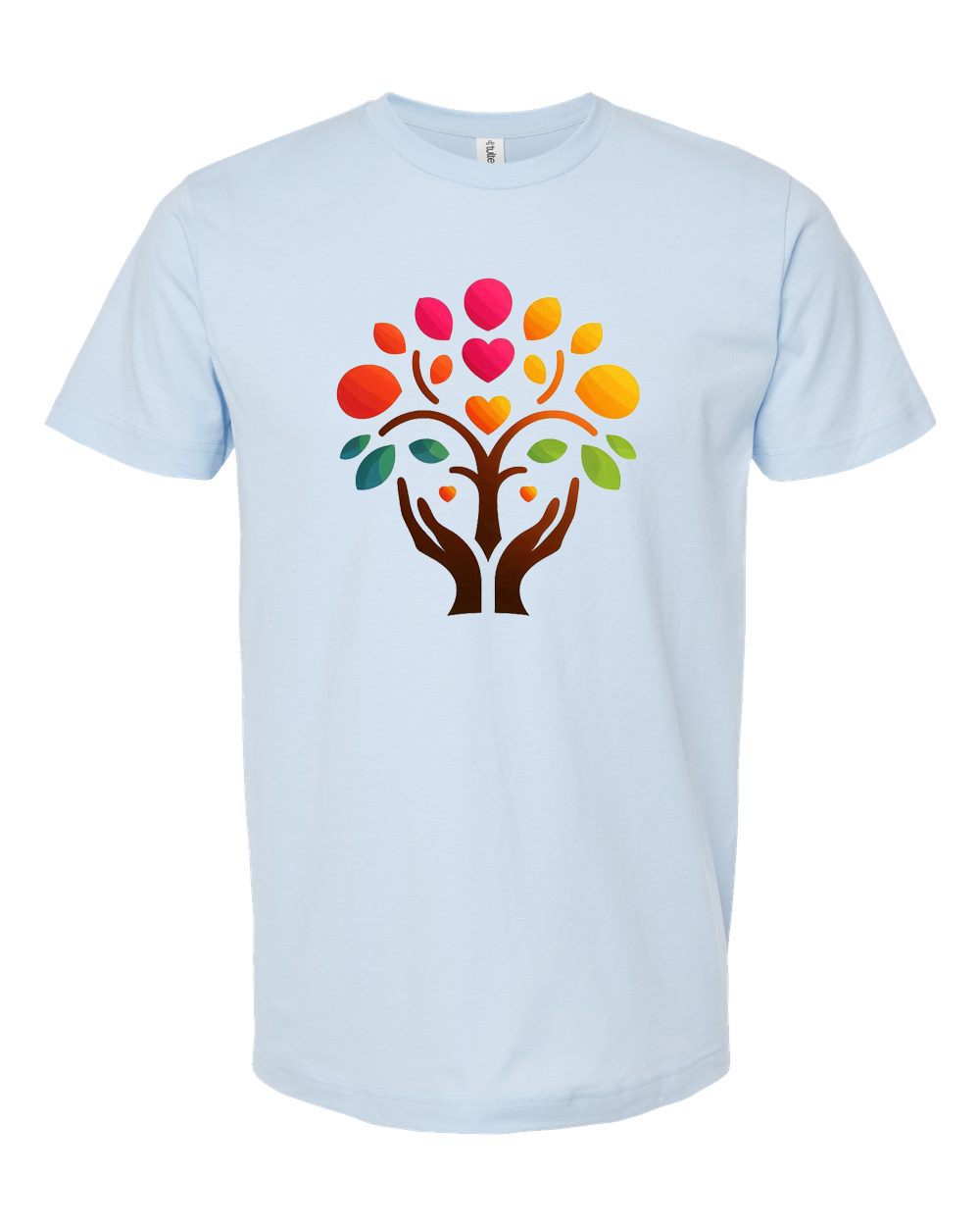 Family Tree Love Hands Graphic T-Shirt