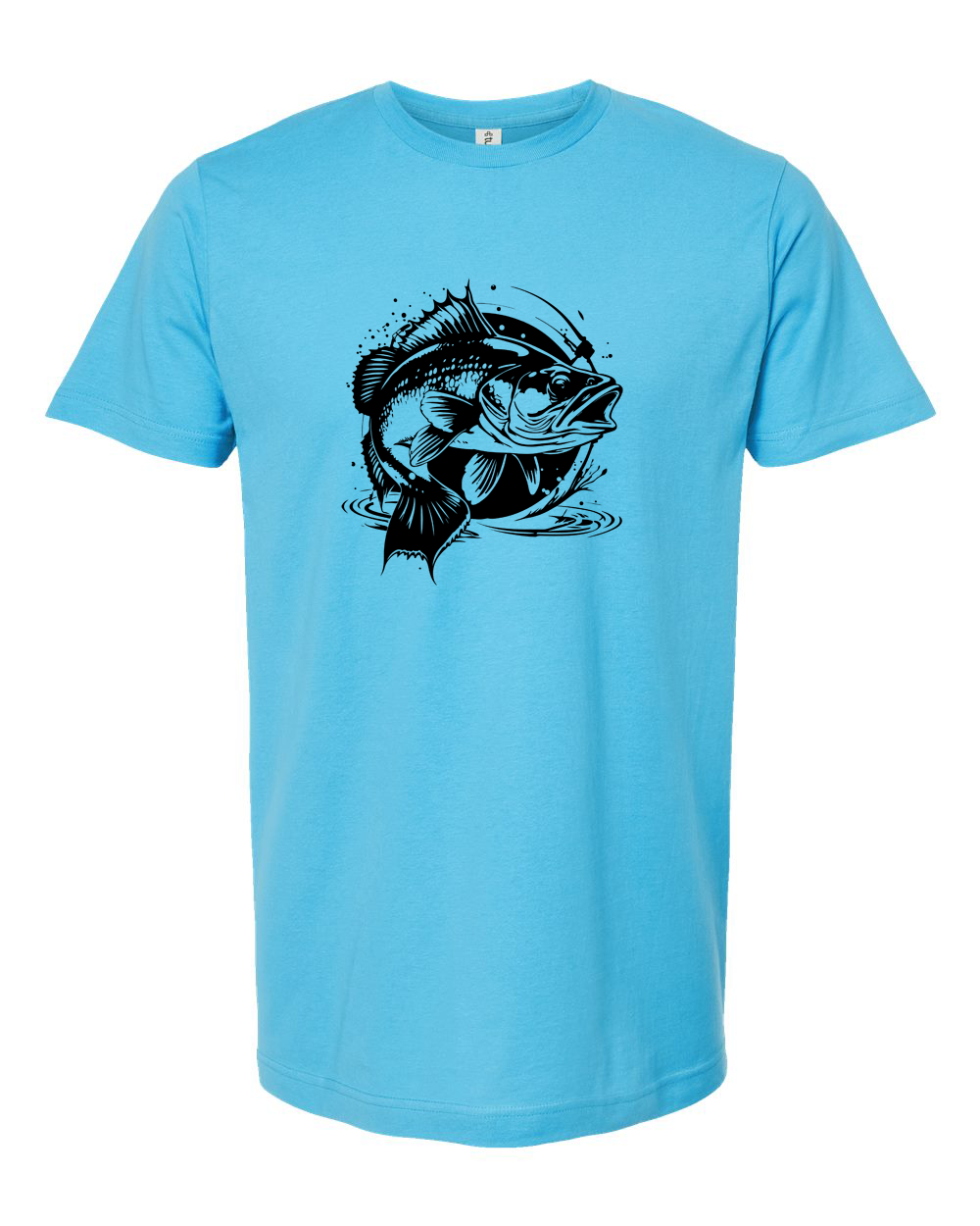 Detailed Fish Illustration Tee