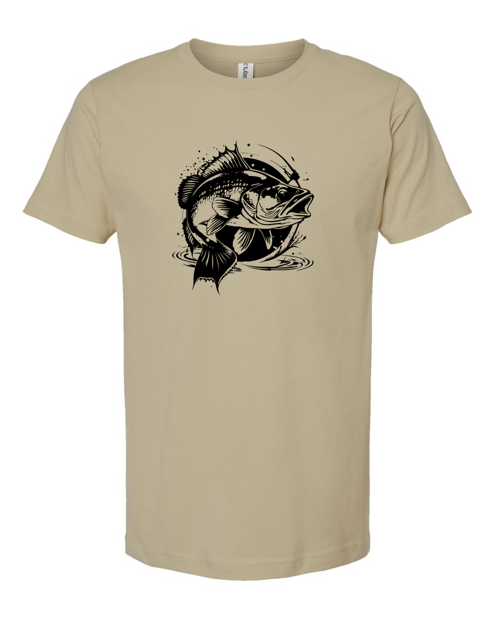 Detailed Fish Illustration Tee