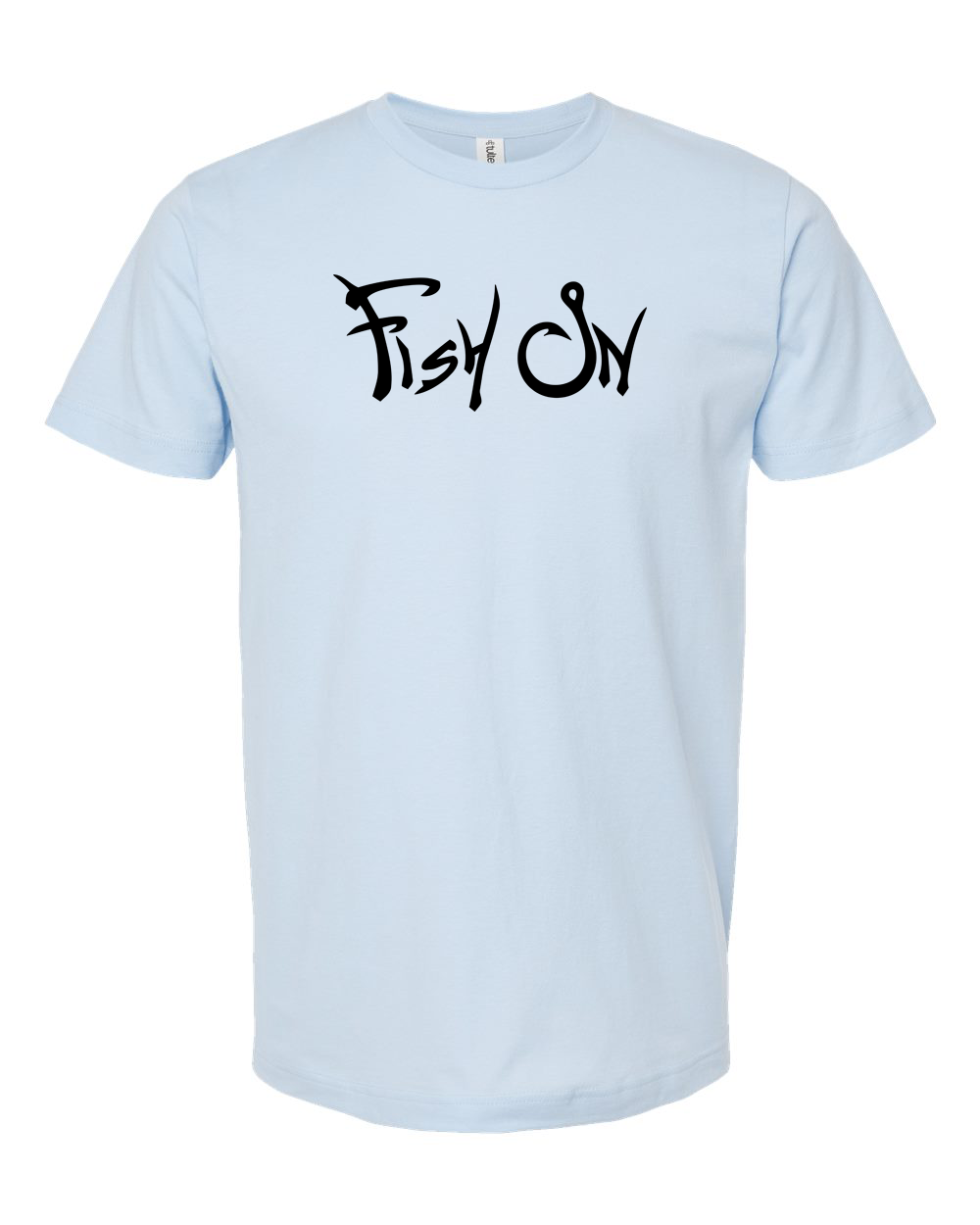 Fish On Typography Tee