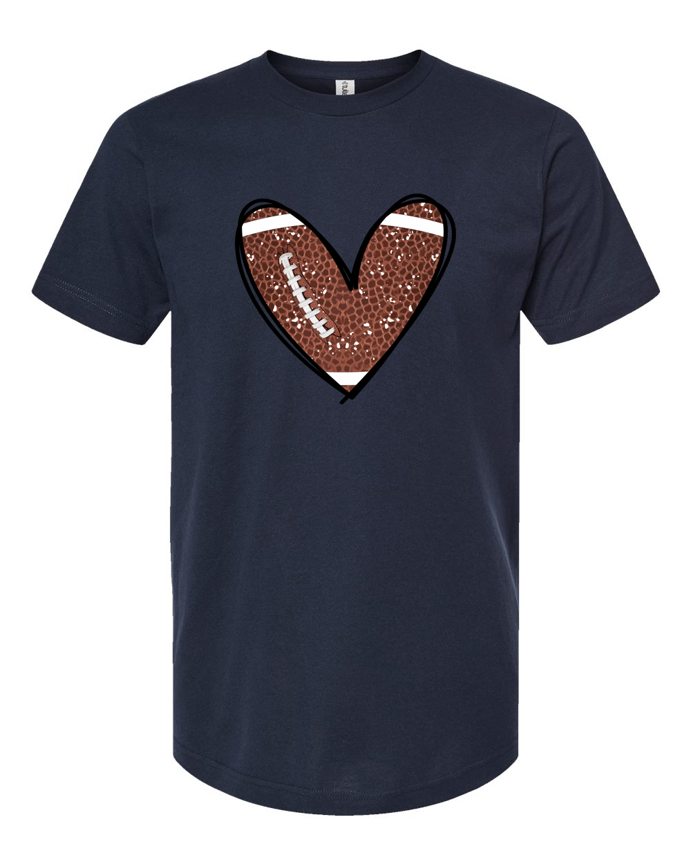 Football Heart Laces Shirt
