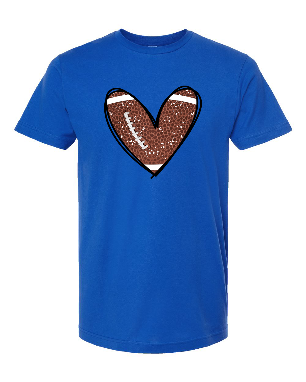 Football Heart Laces Shirt