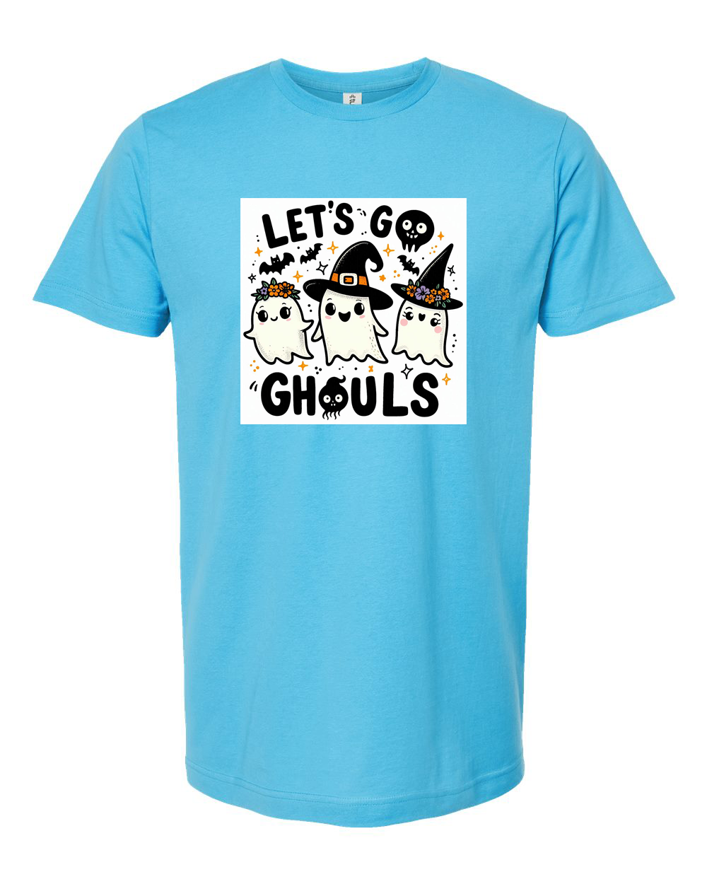 Let's Go Ghouls Ghost Halloween Graphic Tee