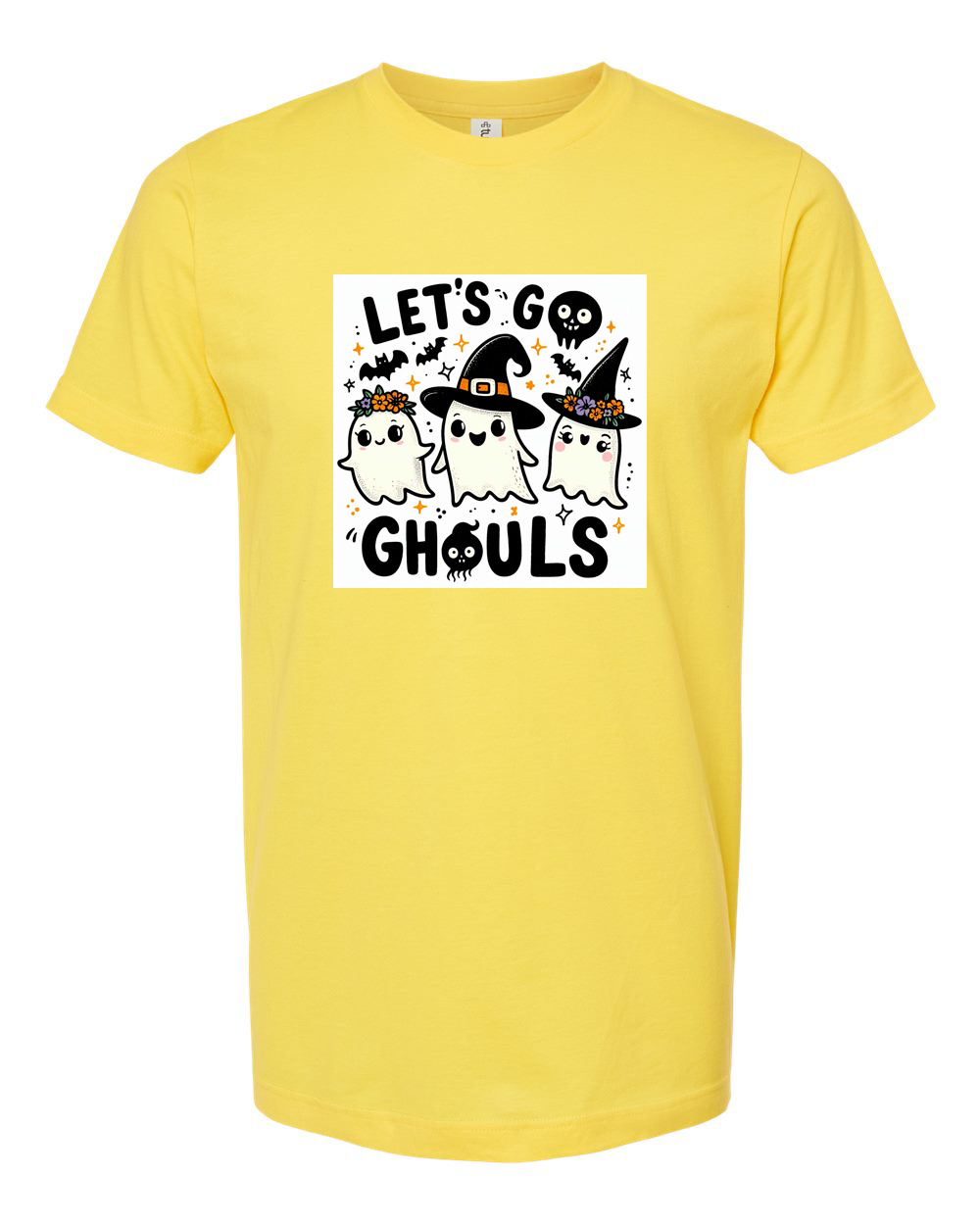 Let's Go Ghouls Ghost Halloween Graphic Tee