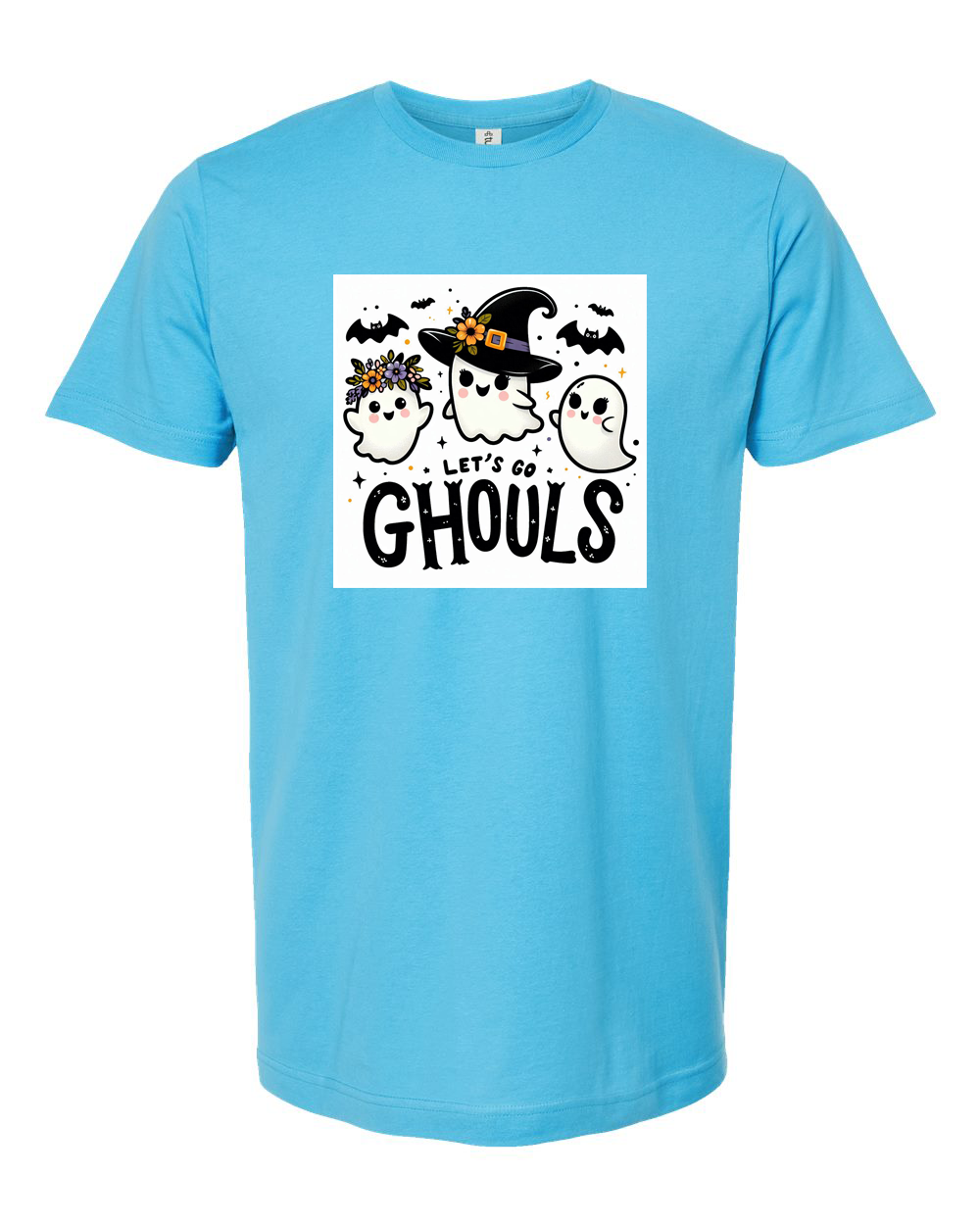 Let's Go Ghouls Ghost Halloween Graphic Tee