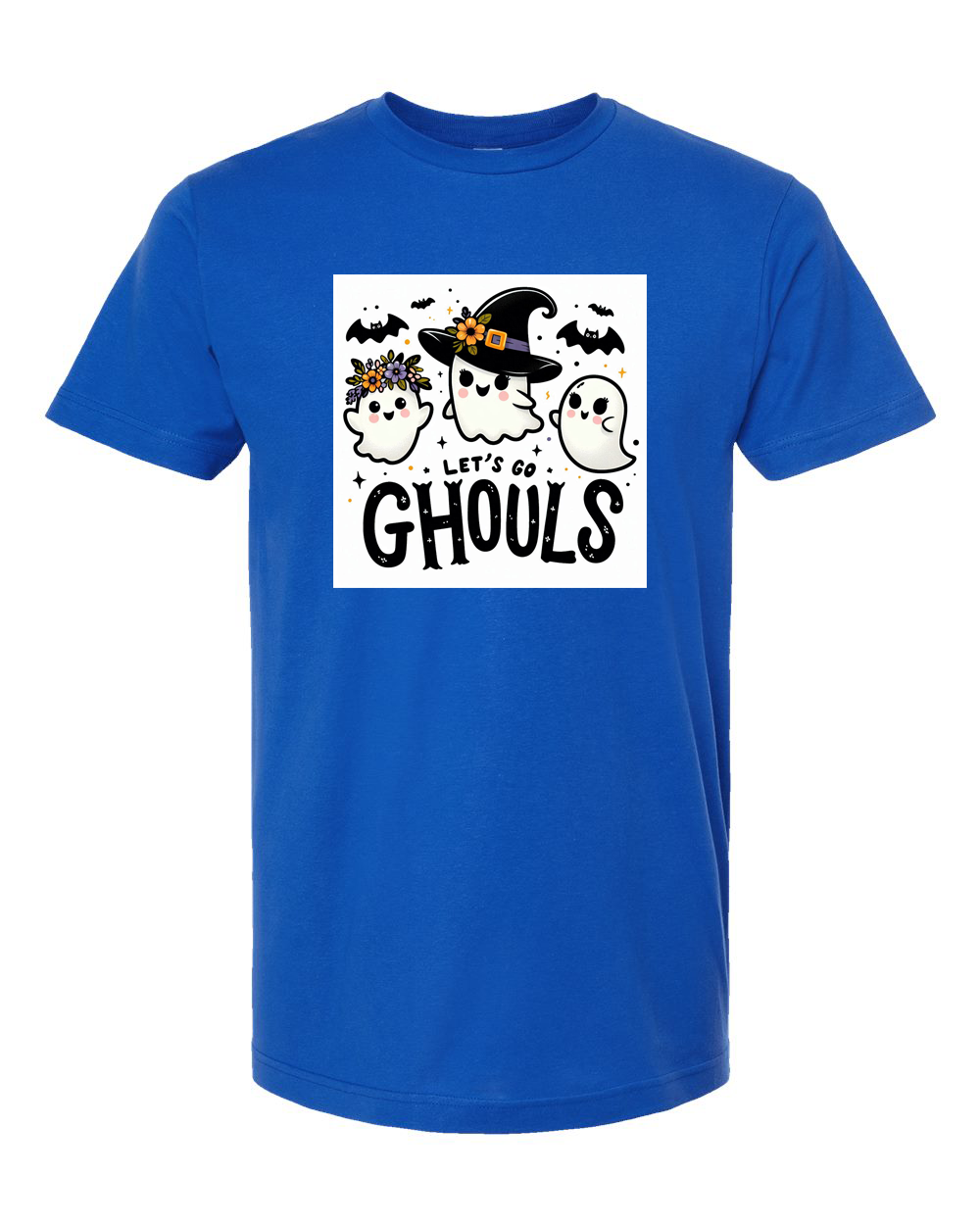 Let's Go Ghouls Ghost Halloween Graphic Tee