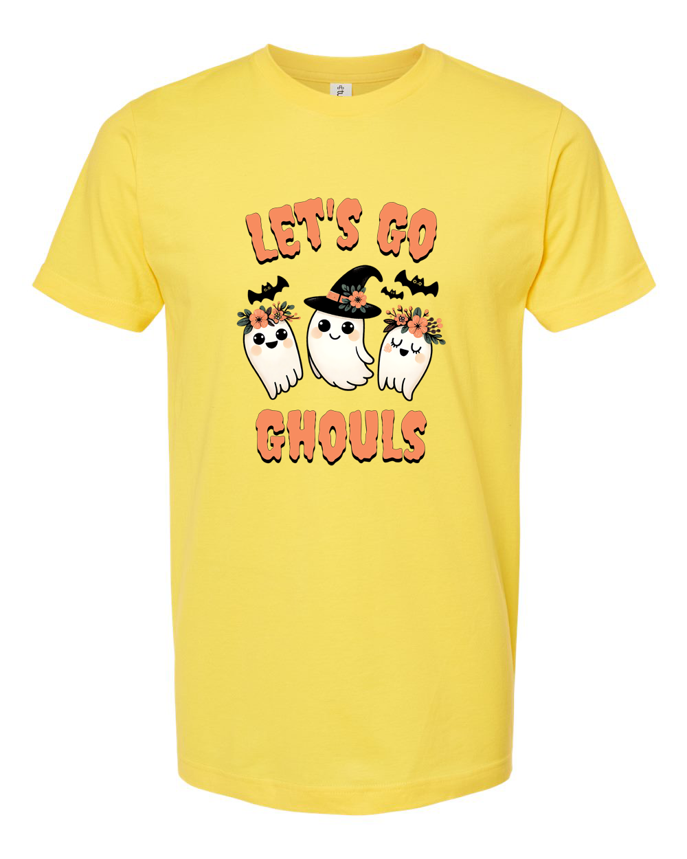 Let's Go Ghouls Ghost Halloween Graphic Tee