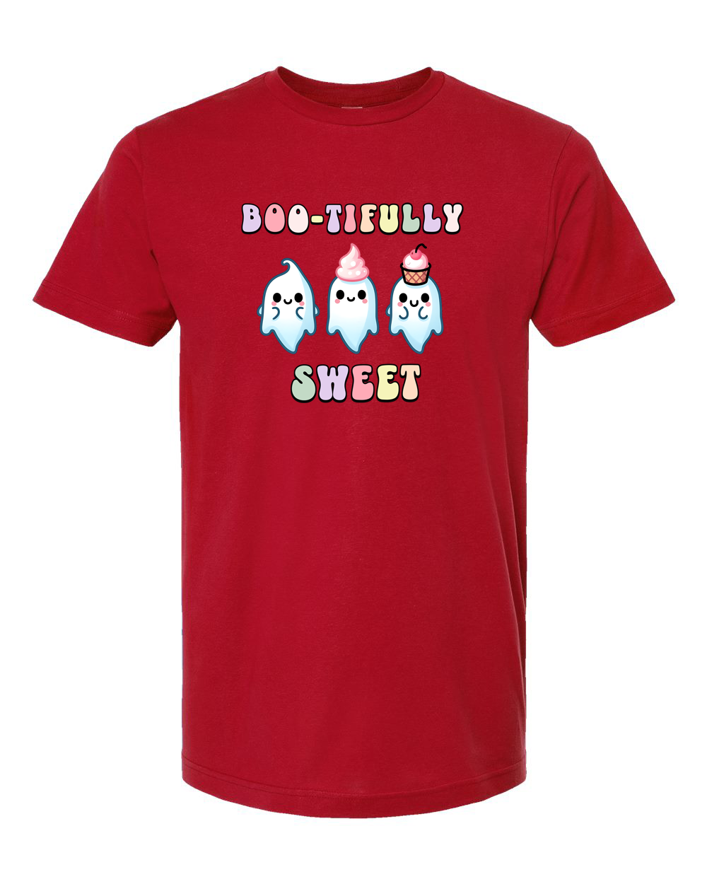 Boo Tifully Sweet Cute Ghost Graphic Tee