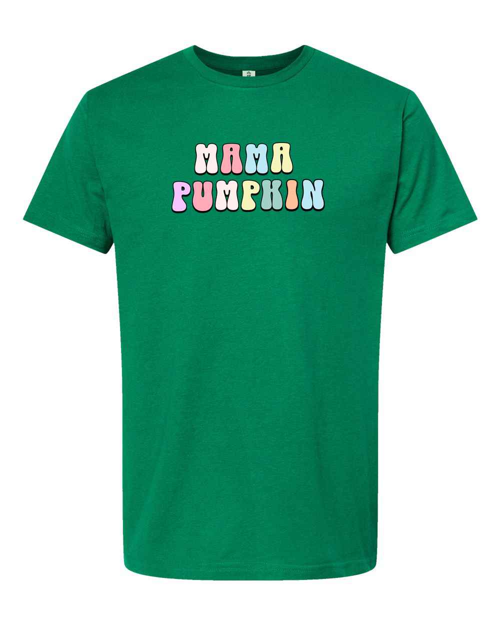 Mama Pumpkin Pastel Halloween Graphic Tee