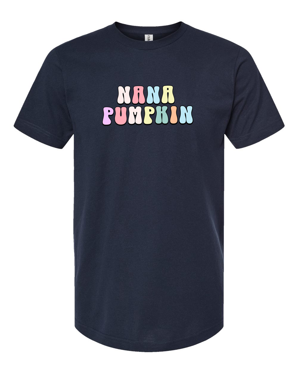 Nana Pumpkin Pastel Halloween Graphic Tee