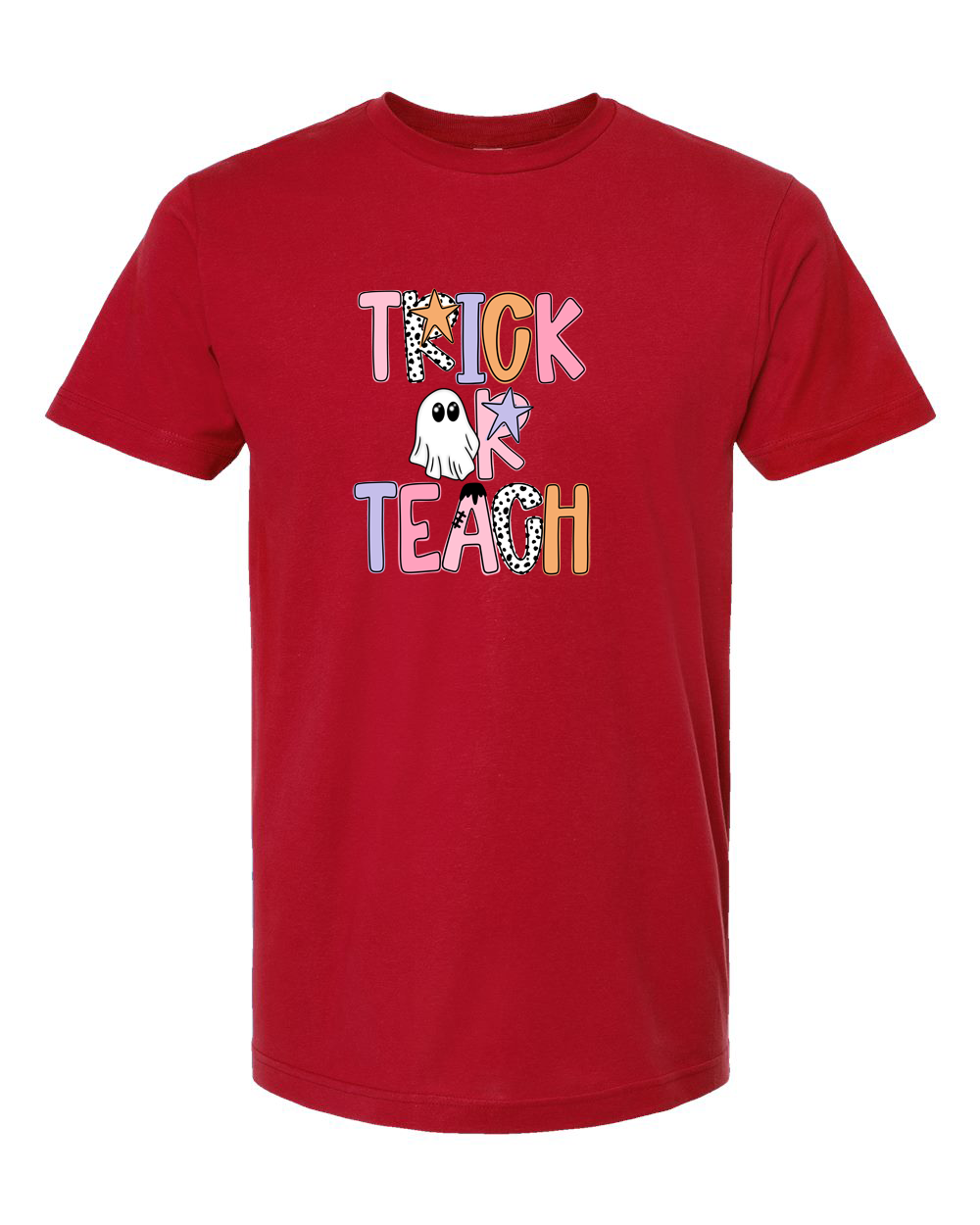 Trick or Teach Teacher Halloween Graphic Tee