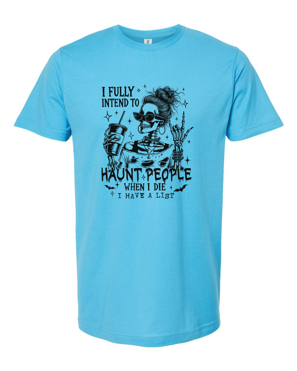 I Fully Intend to Haunt People Funny Halloween Tee