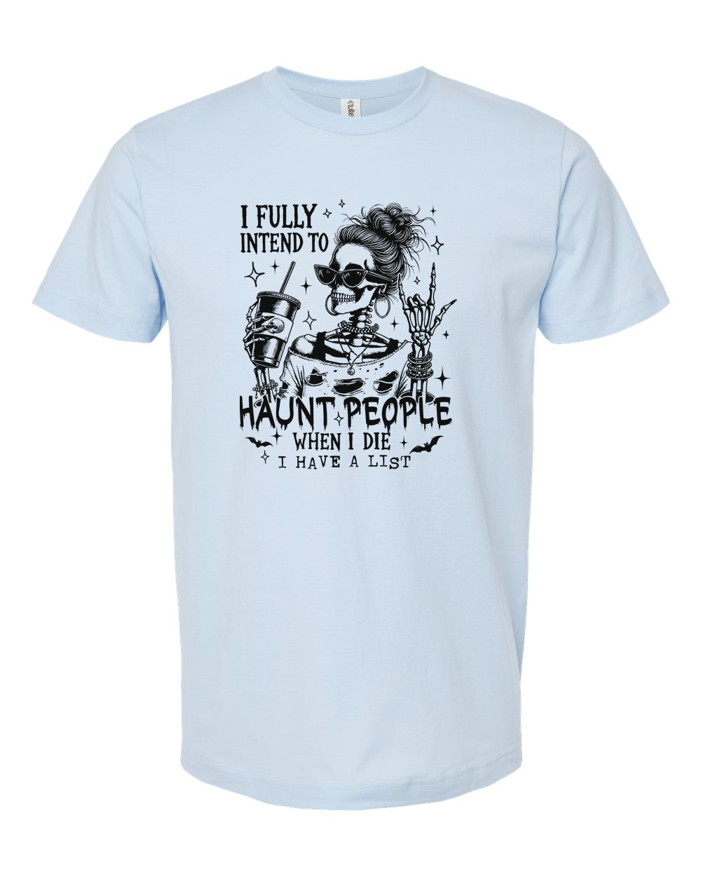 I Fully Intend to Haunt People Funny Halloween Tee