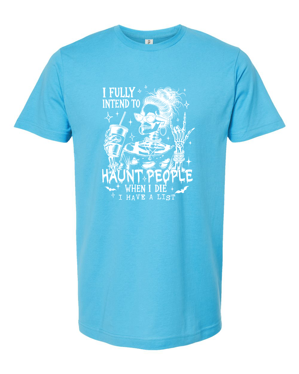 I Fully Intend to Haunt People Funny Halloween Tee