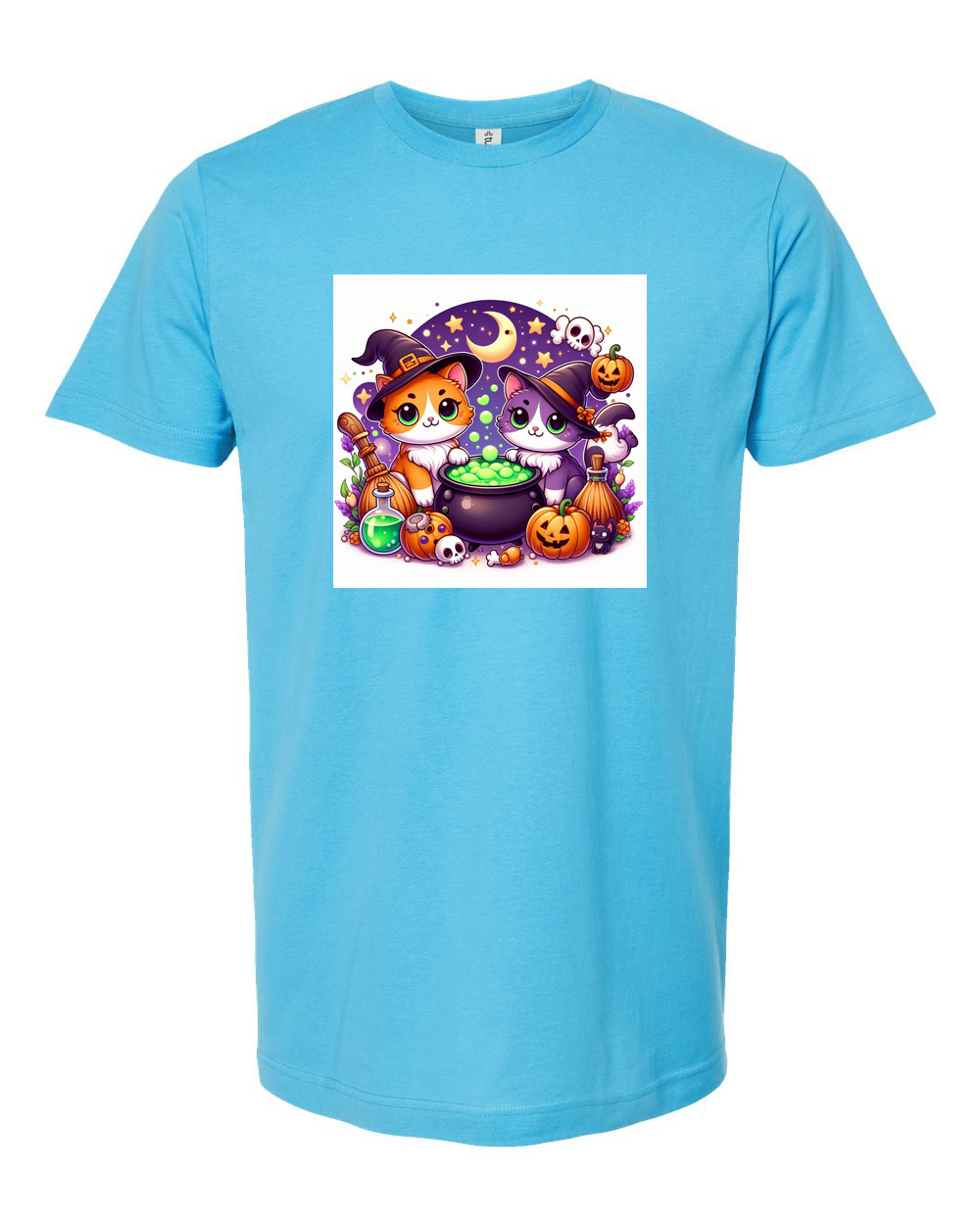 Halloween Cats Cute Spooky Graphic Tee