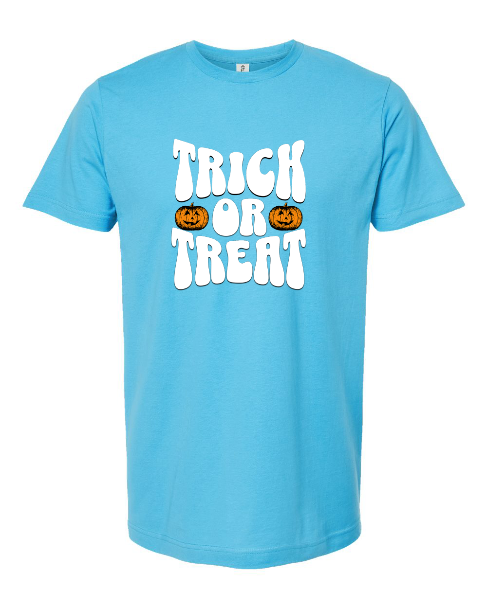 Trick or Treat Halloween Typography Graphic Tee