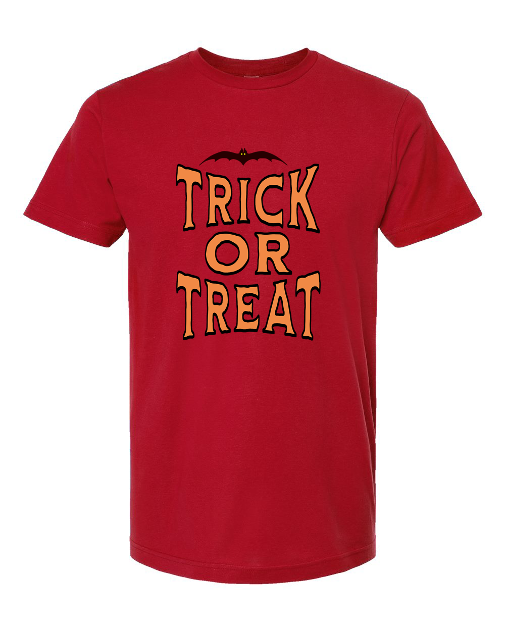 Trick or Treat Halloween Typography Graphic Tee