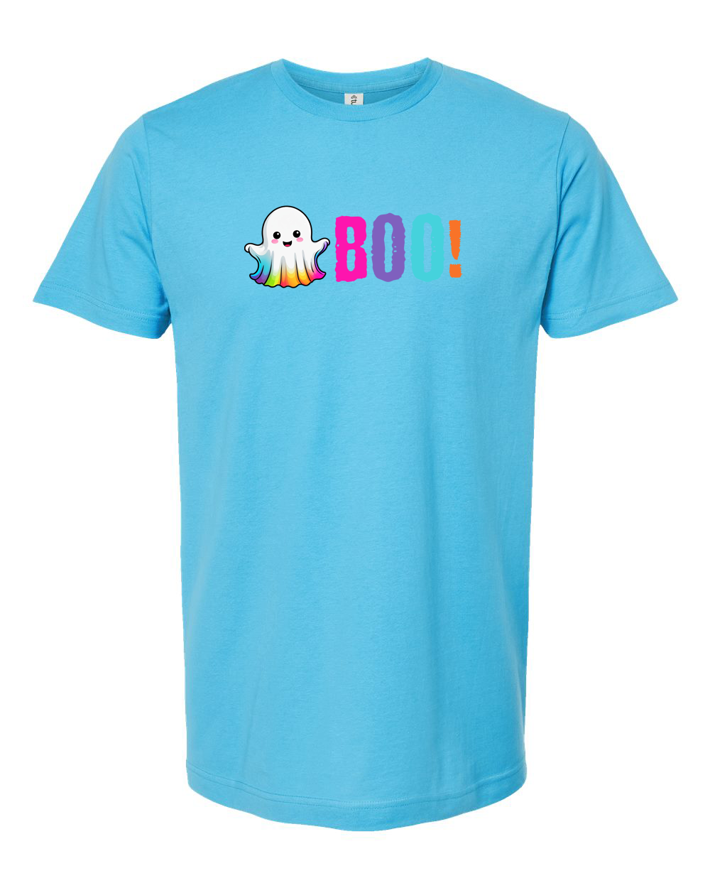 Boo Cute Ghost Halloween Graphic Tee