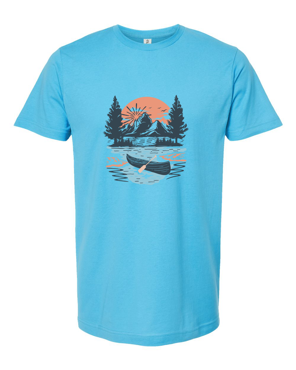 Lake Scene Reflection