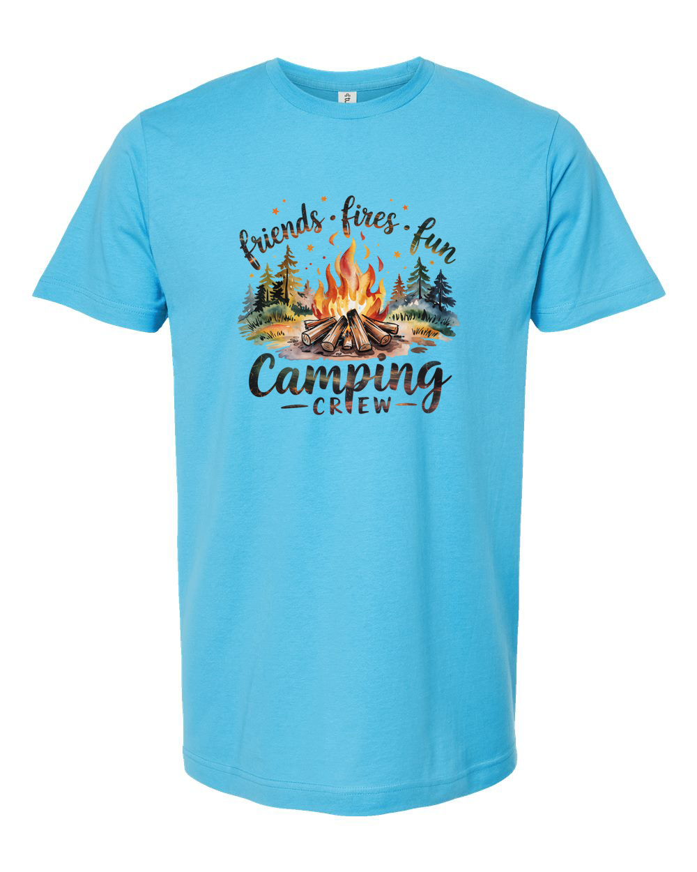 Friends Fires Fun Camping Crew