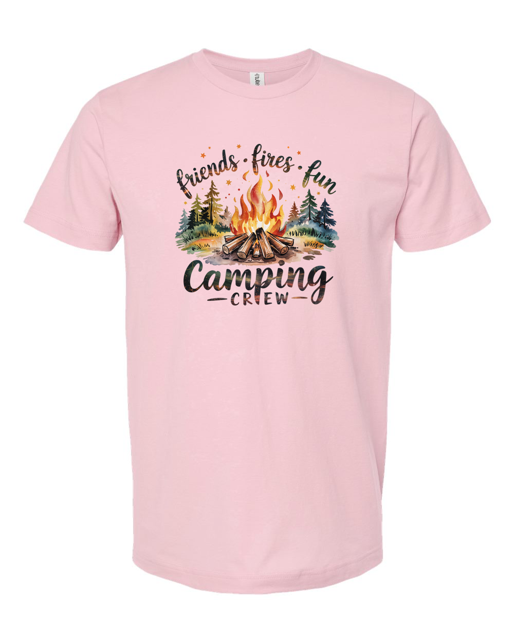 Friends Fires Fun Camping Crew