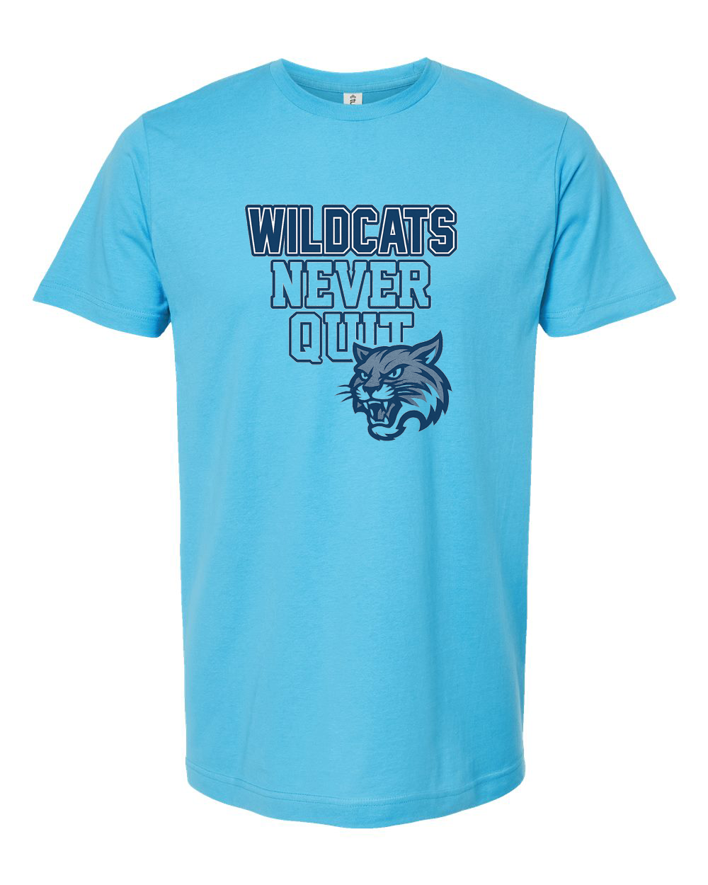 Wildcats Never Quit Logan Wildcats Graphic Shirt