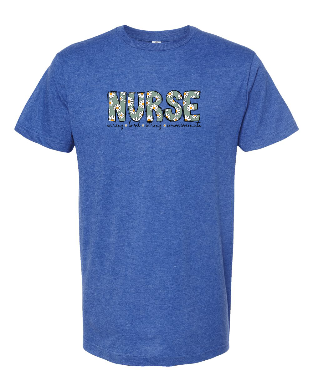 Pattern Fill Nurse Lettering T-Shirt Design
