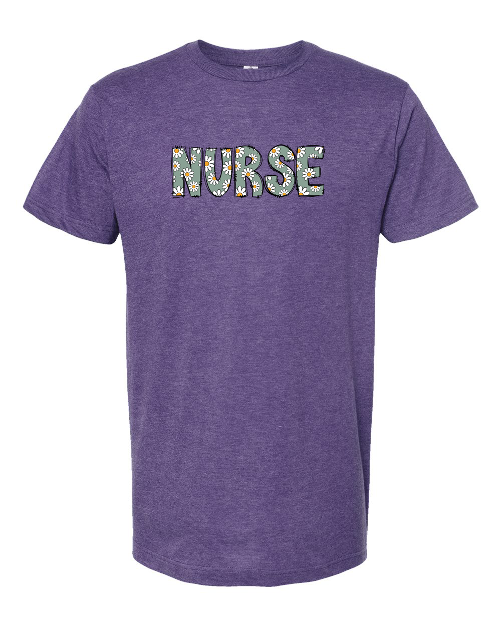 Pastel Pattern Nurse T-Shirt Design