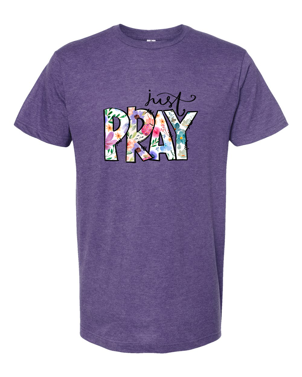 Pray Colorful Faith Word Art Shirt