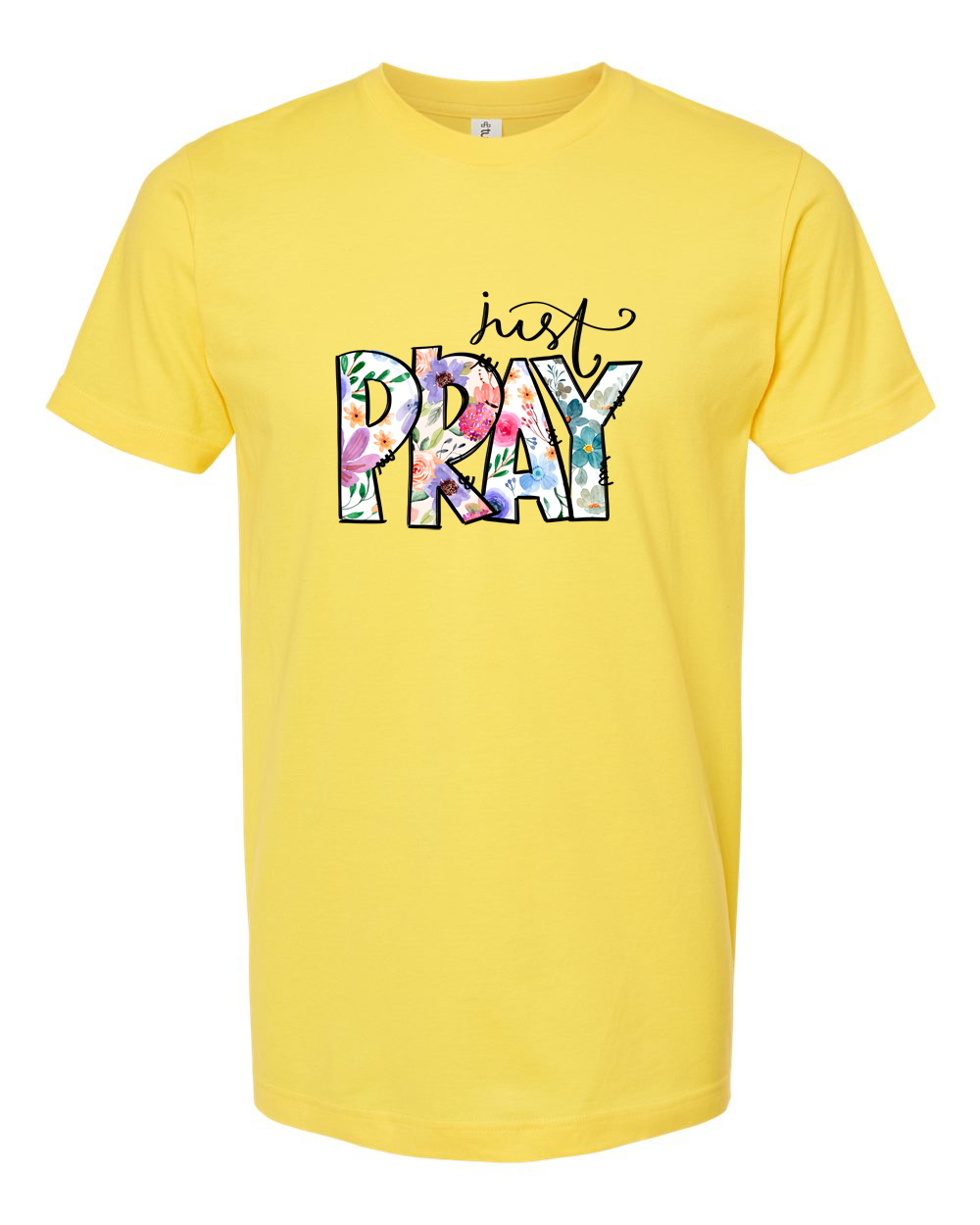 Pray Colorful Faith Word Art Shirt