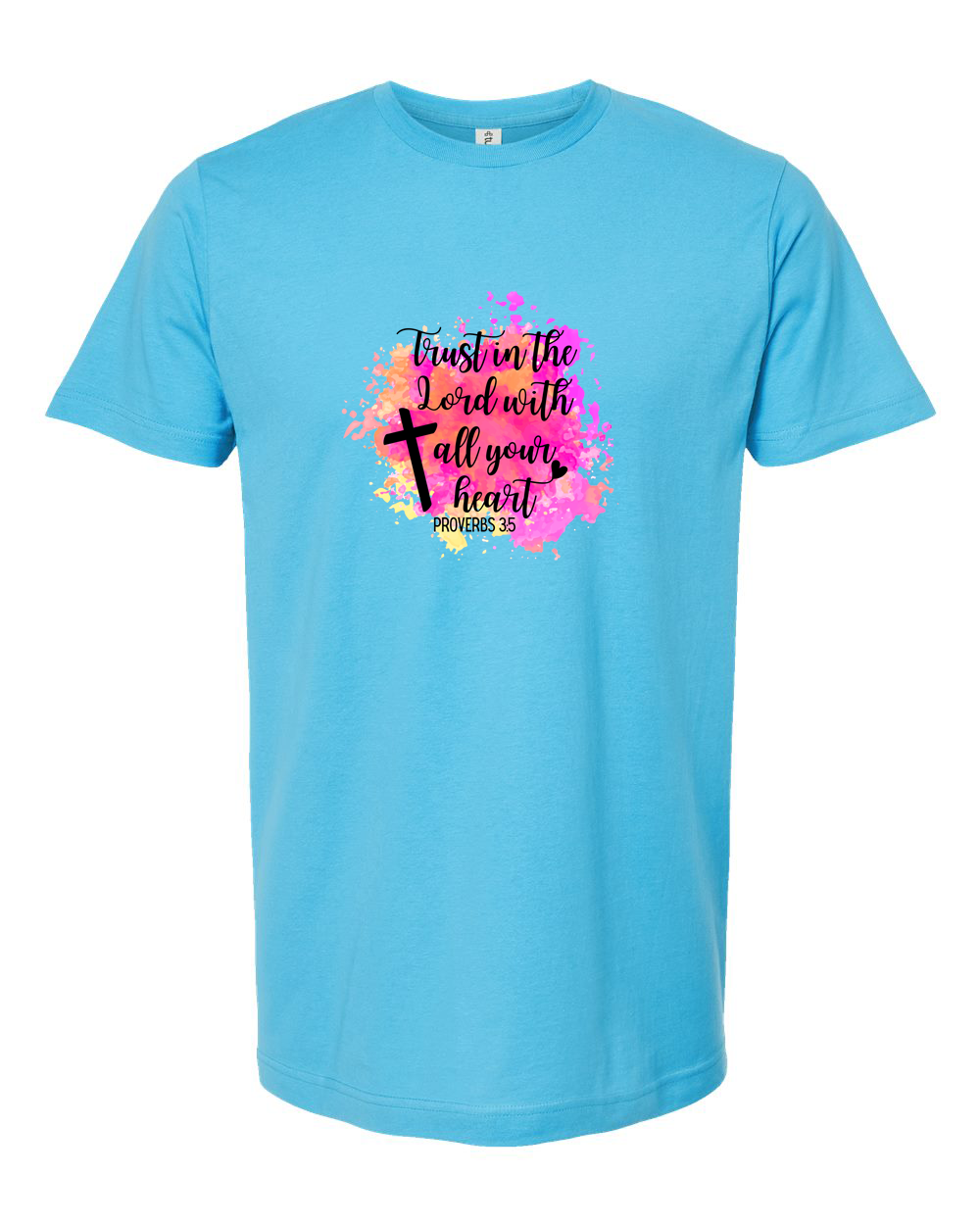 Trust In The Lord With All Your Heart Floral Shirt