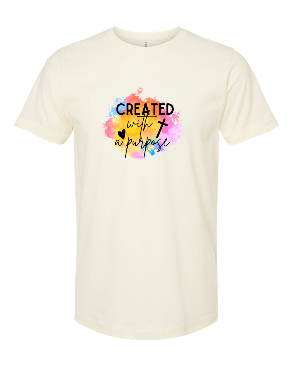 Created With A Purpose Floral Faith Shirt