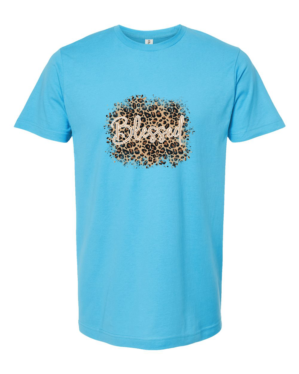 Blessed Leopard Print Faith Shirt