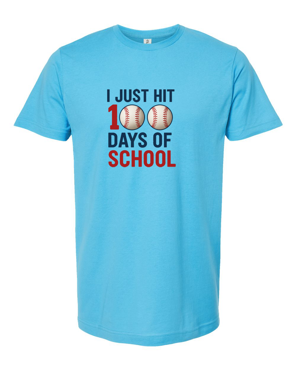 I Just Hit 100 Days of School Baseball Shirt