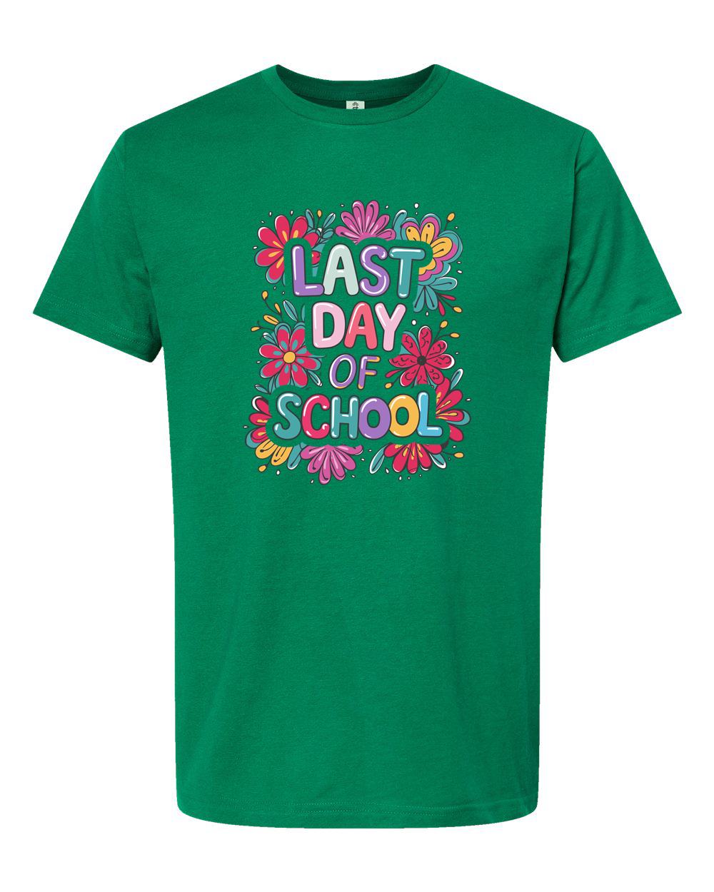 Last Day of School Floral Celebration Shirt
