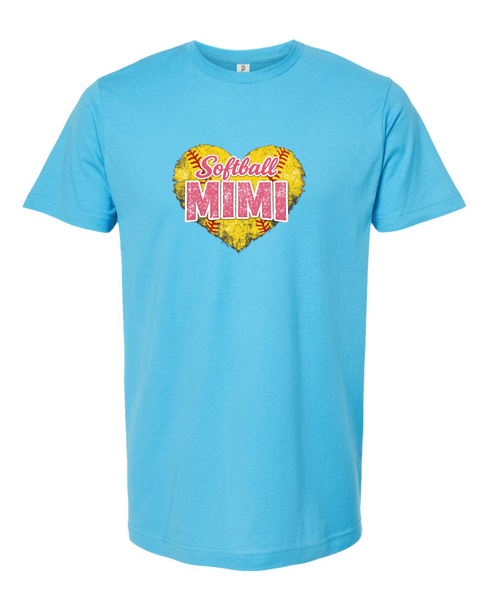 Softball Mimi Heart Tee