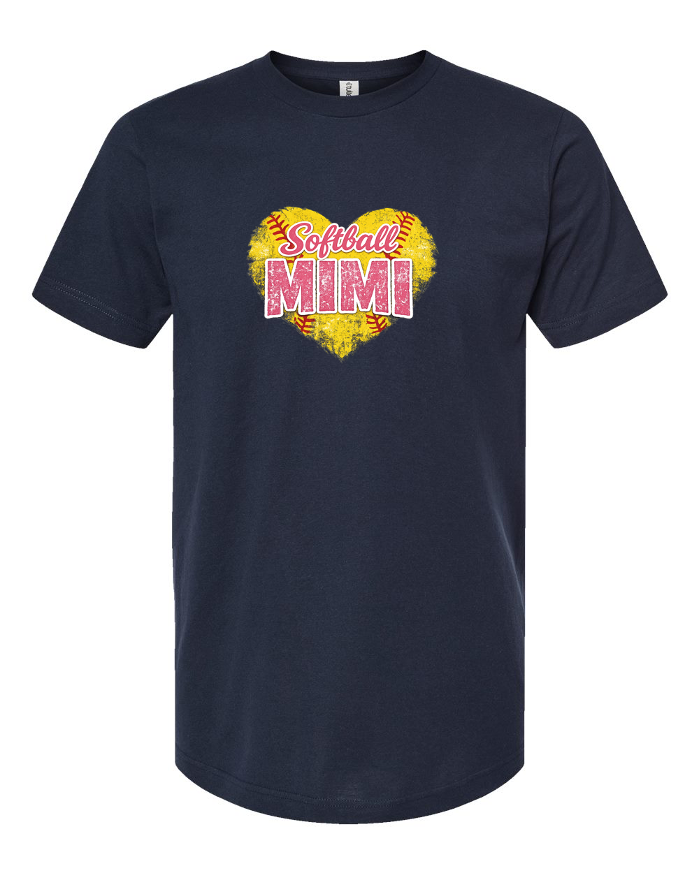 Softball Mimi Heart Tee