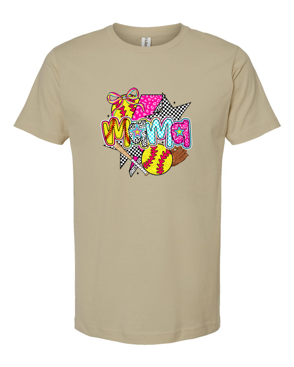 Softball Mama Power Play Tee - Unisex Fine Jersey T-Shirt