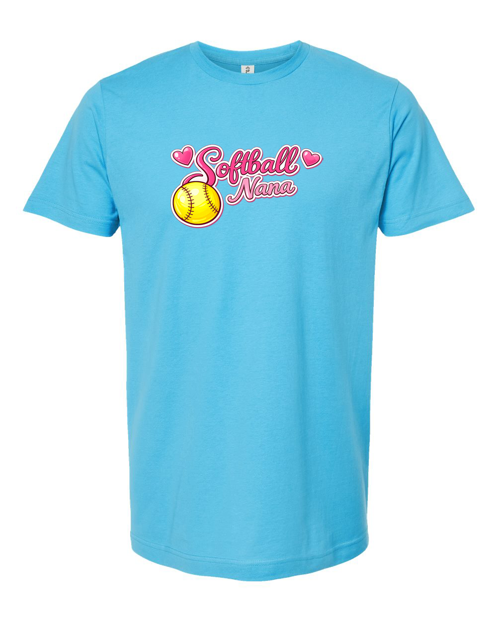 Softball Heart Graphic Shirt