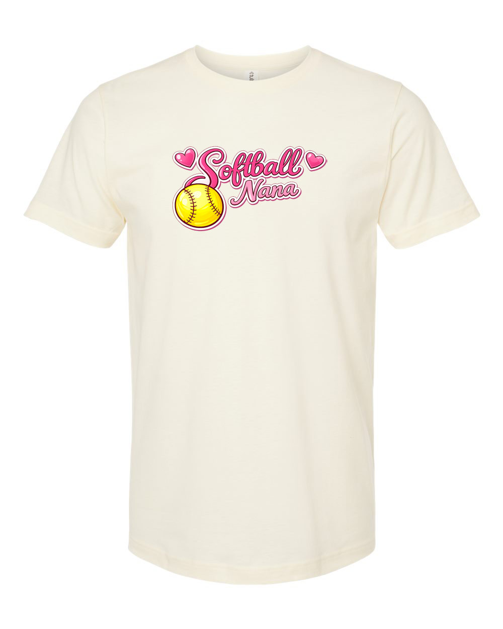 Softball Heart Graphic Shirt