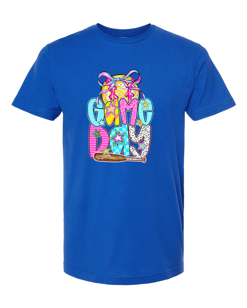 Game Day Glow Up Tee - Unisex Fine Jersey T-Shirt